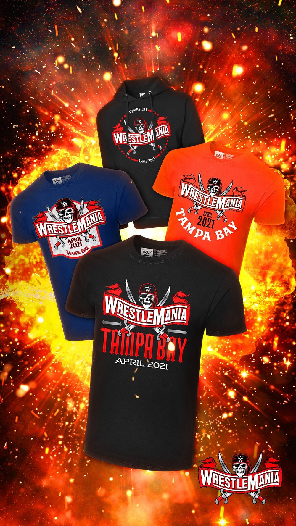 WWE Shop: WrestleMania 37 Gear! | Milled