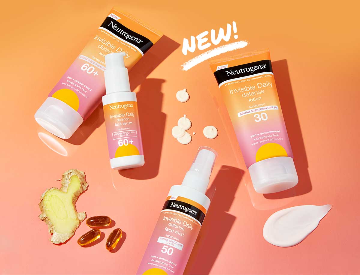 neutrogena invisible daily defense sunscreen face mist