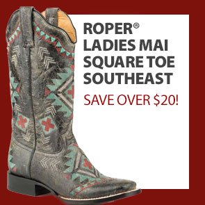 Roper® Ladies Mai Square Toe Southeast Boots†