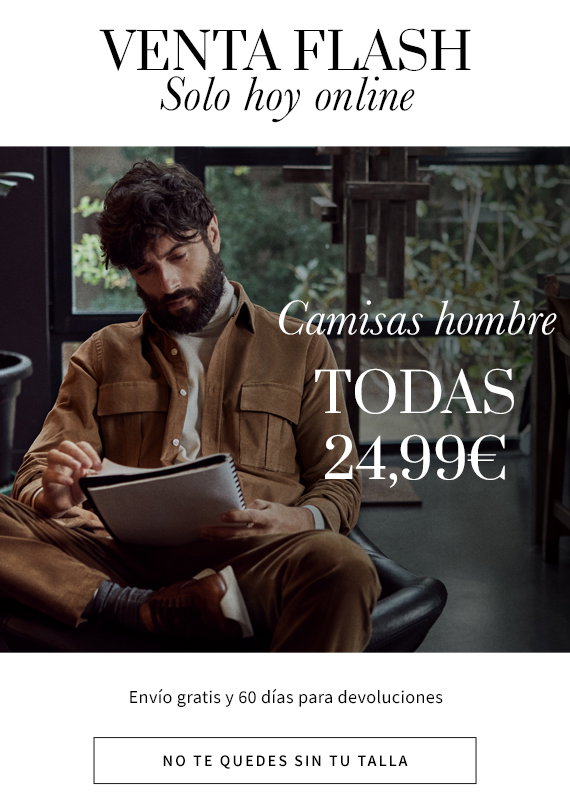 Pedro del Hierro ES: Solo hoy ⏰ 24,99€ TODAS las camisas de hombre ¡Venta  Flash 24h! | Milled