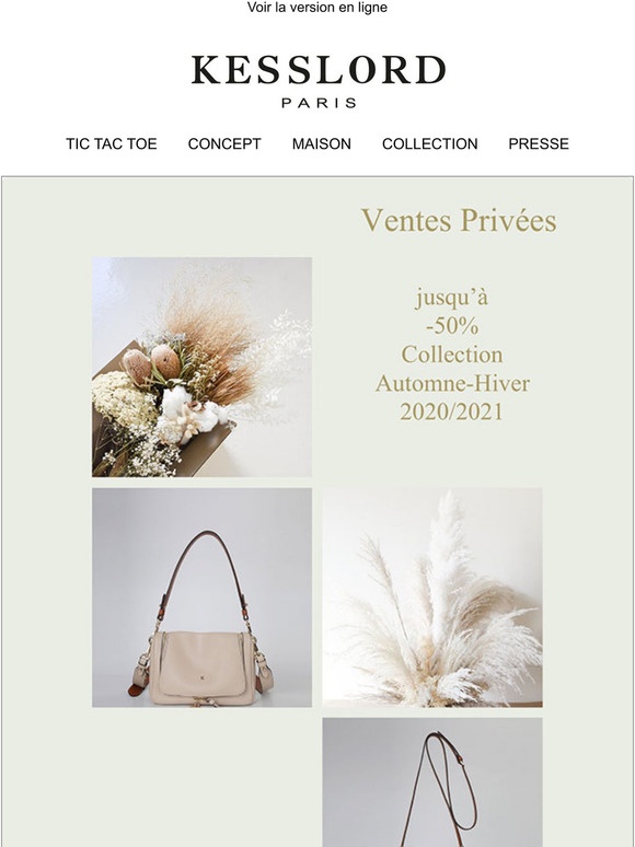 Ventes Privées pour nos membres !