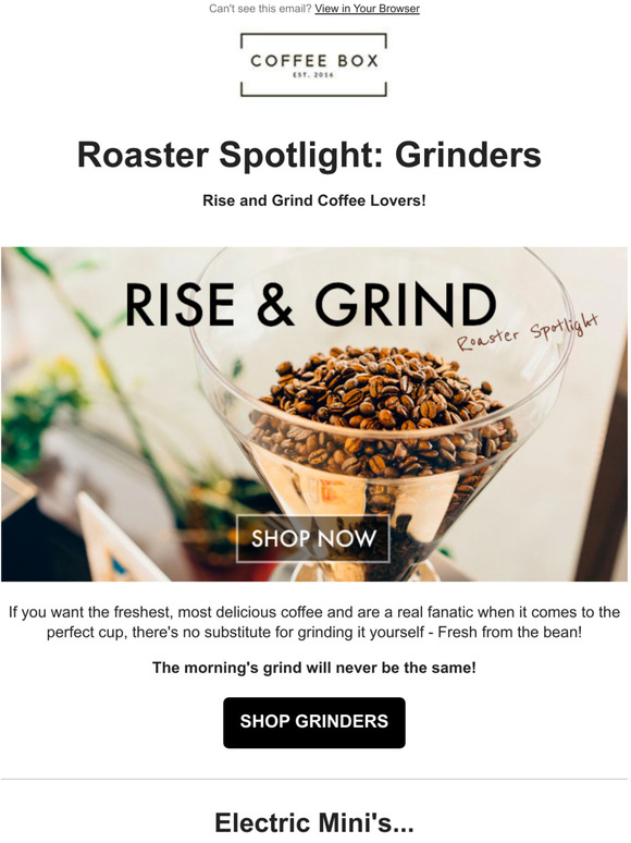 Roaster Spotlight: Grinders ☕