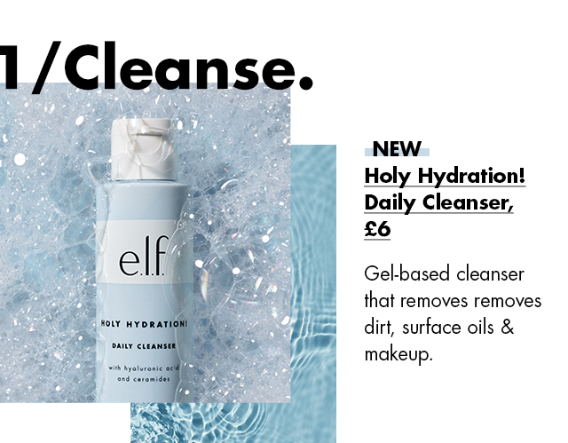 holy hydration daily cleanser
