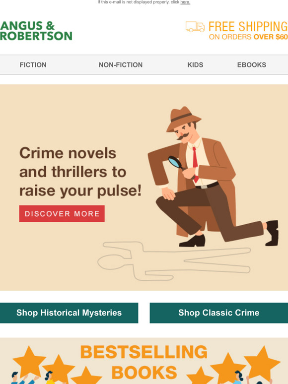 Get stuck in to our exhilarating crime and thrillers 🧤