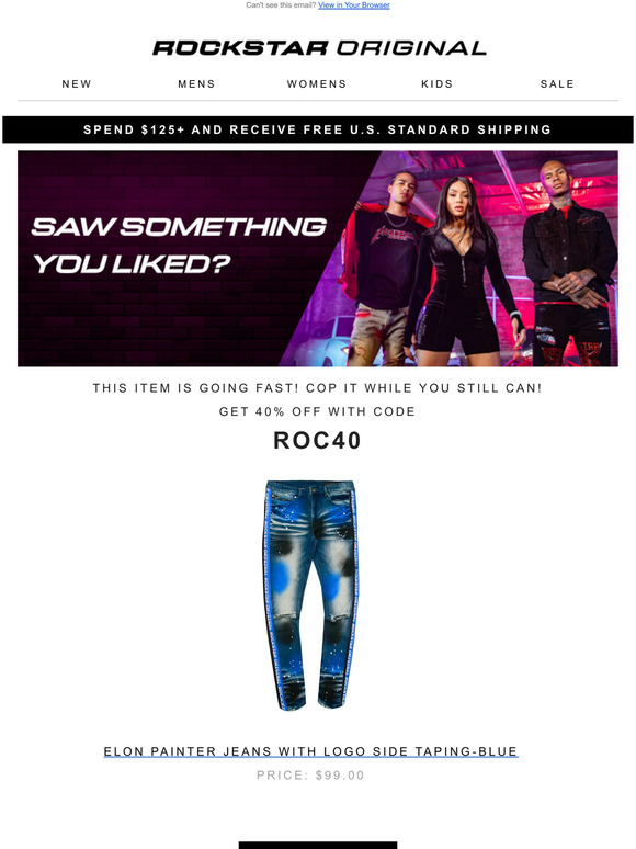 rockstar original jeans sale