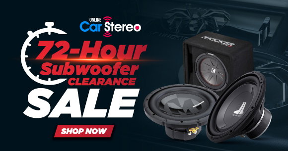 Online Car Stereo: 🔊 72-Hour Subwoofer 