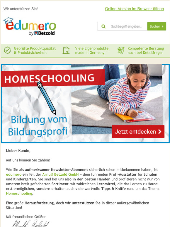 Homeschooling leicht gemacht