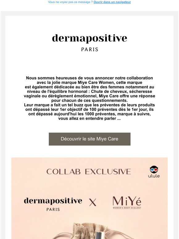 Notre jolie collaboration