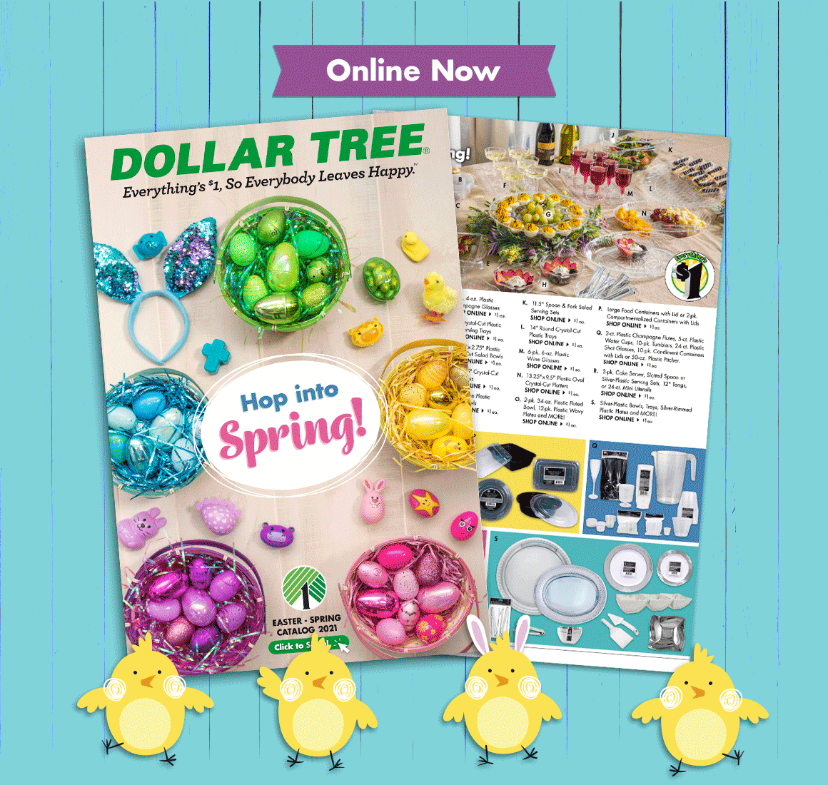 Dollar Tree Peep Our NEW EasterSpring Catalog! Milled