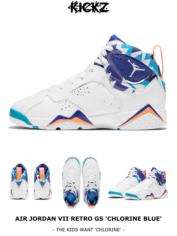 chlorine blue jordan 7