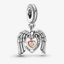 Charm pendente Cuore e ali d’angelo Pandora Club 2021