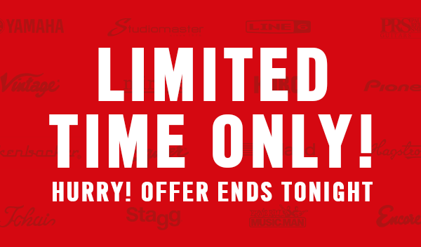 Limited time only!