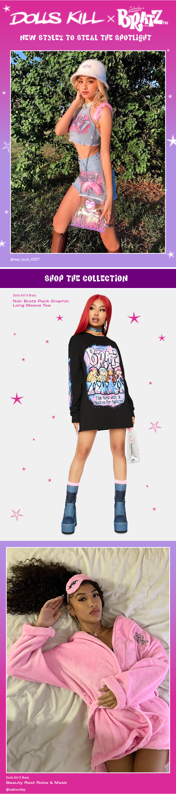 Dolls Kill: NEW Dolls Kill x Bratz Collection Is Back! 💋