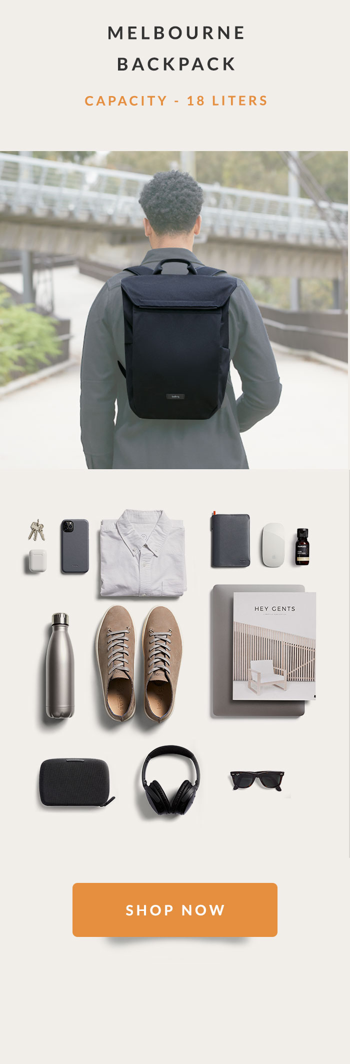 Bellroy Introducing the Melbourne Backpack! Milled