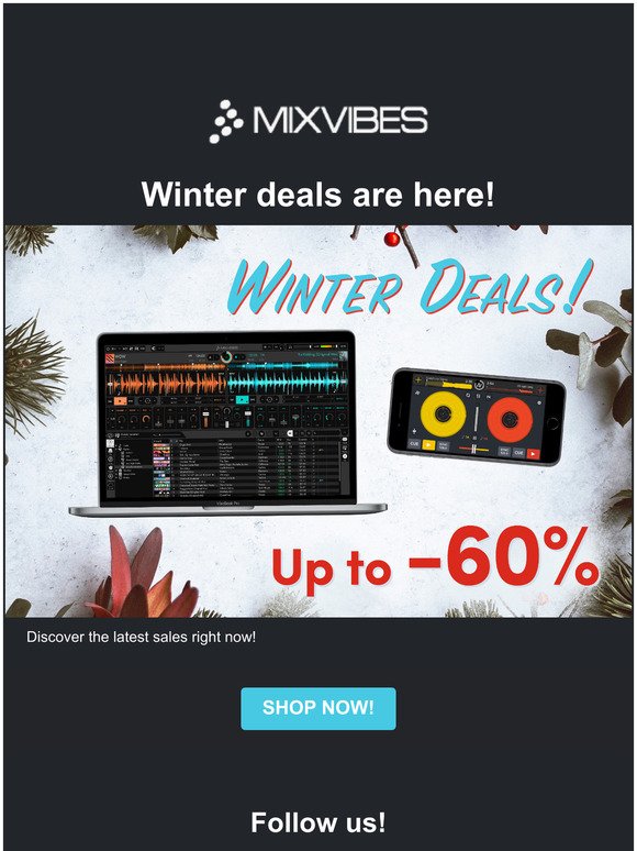 Mixvibes - Winter Deals are here! ☃️🎊