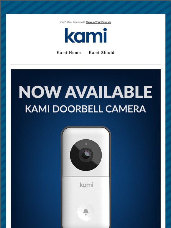 Kami Doorbell Camera Now Available!