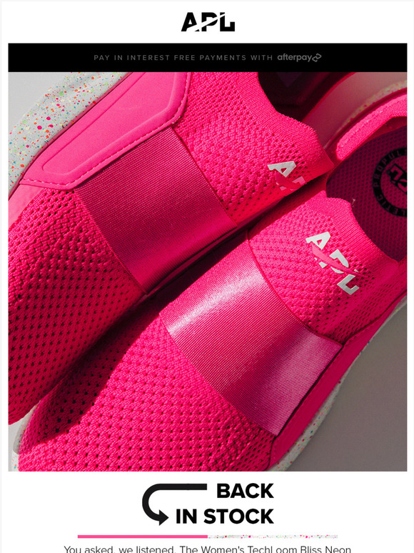 apl techloom bliss neon pink