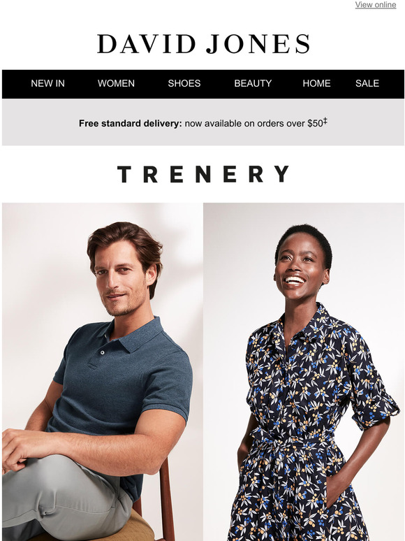 trenery dresses david jones