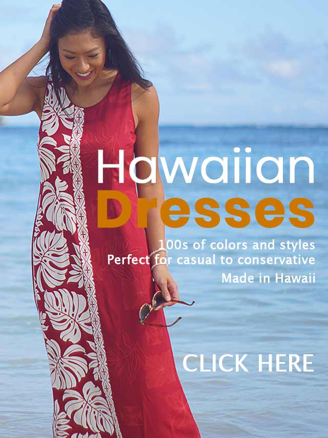 Where can i find hawaiian outlet dresses