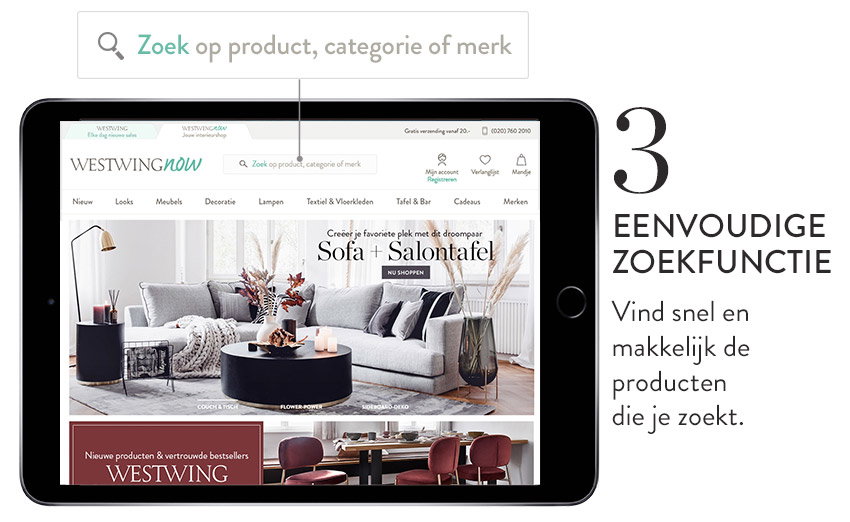 Eenvoudige zoekfunctie