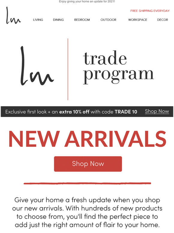 Exclusive First Look + Extra 10% OFF New Arrivals For January 🎉