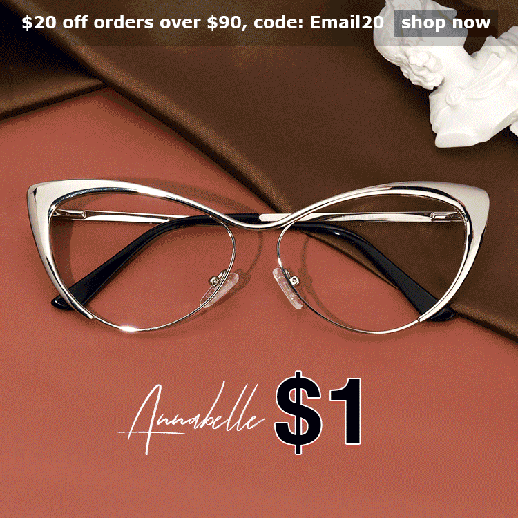 Vooglam Classic Cateye Glasses Down To 1 Milled