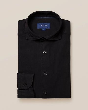 the new black denim shirt 