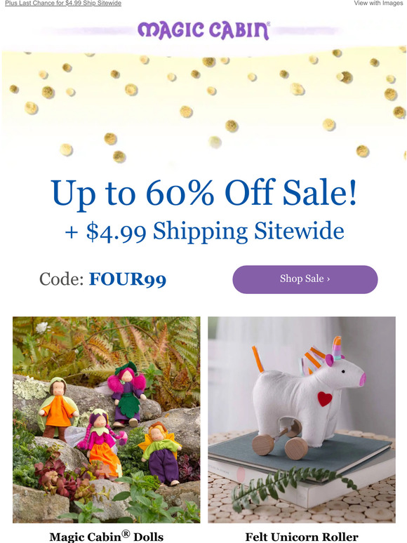 60% Off Sale Ends Today