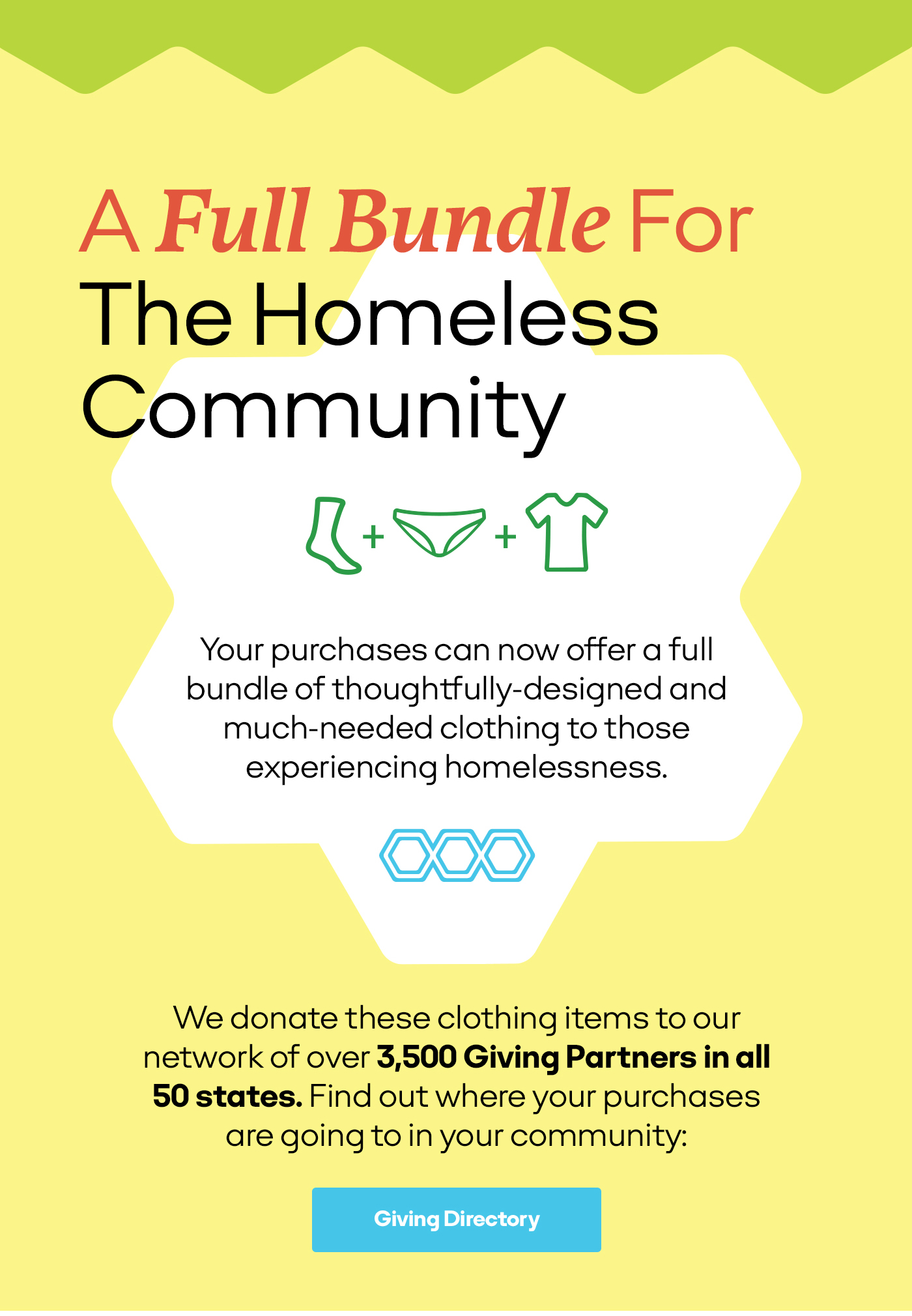 Bombas Meet Our Donation Underwear Milled