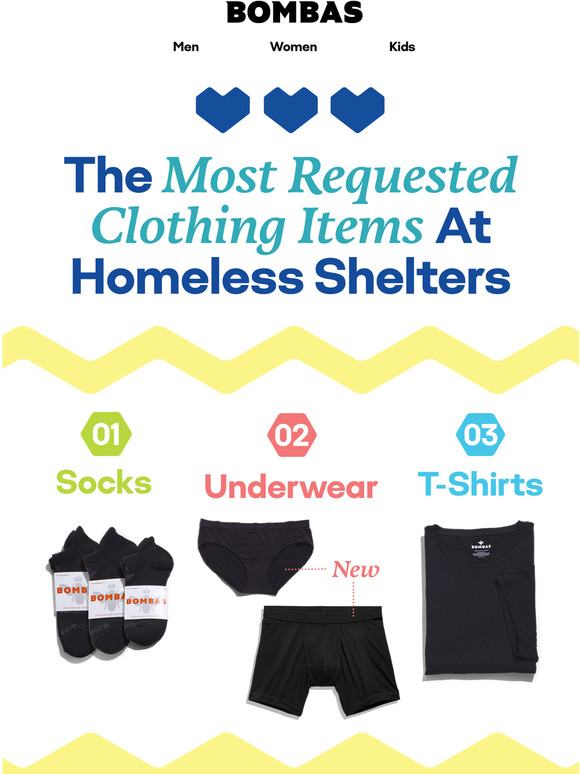 Bombas Meet Our Donation Underwear Milled