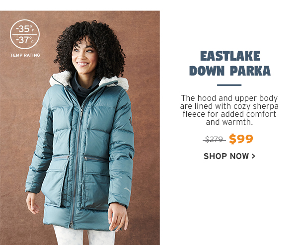 eddie bauer eastlake down parka