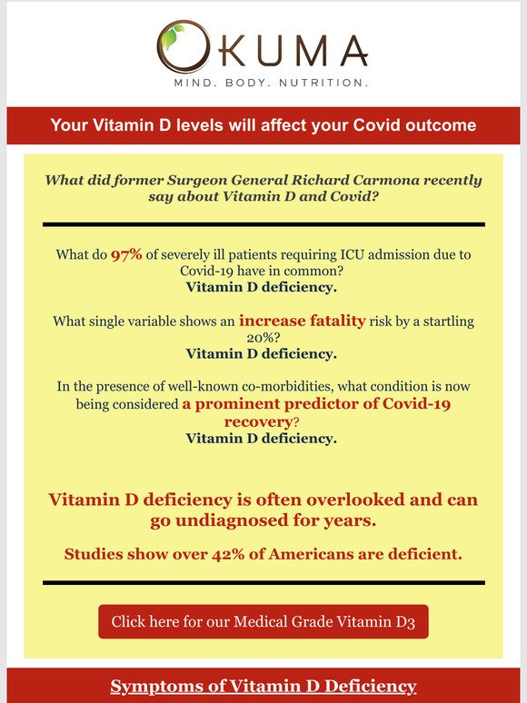 📢What are 97% of severely ill Covid patients DEFICIENT in?📢