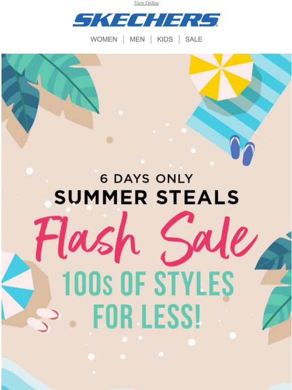 skechers flash sale