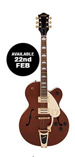 Gretsch G2410TG Streamliner Hollow Body Single-Cut with Bigsby and Gold Hardware - Single Barrel