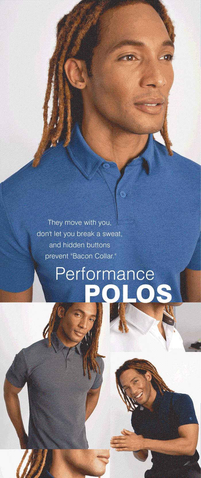 Twillory: Performance Polos..selling 