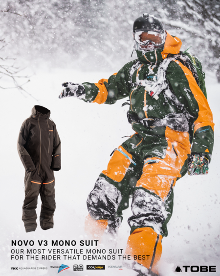 新作登場 TOBE VIVID V2 MONO SUIT S スノーモービル