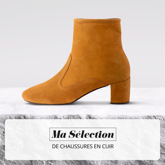 Ma sélection de chaussures cuir