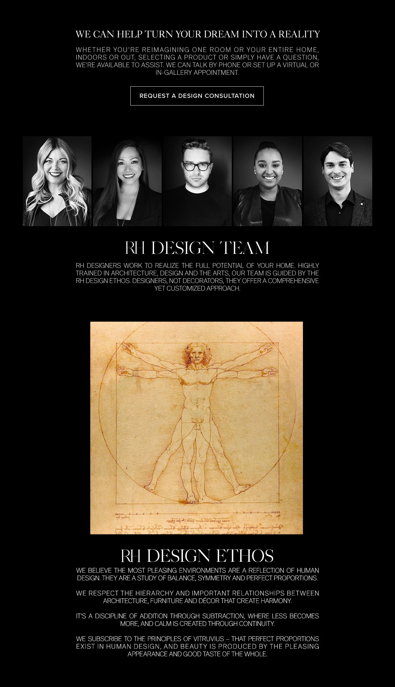 Restoration Hardware A Benefit of RH Membership Complimentary Design