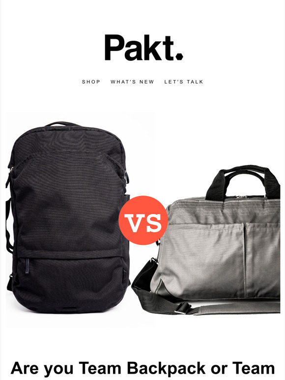 pakt bolsas backpack