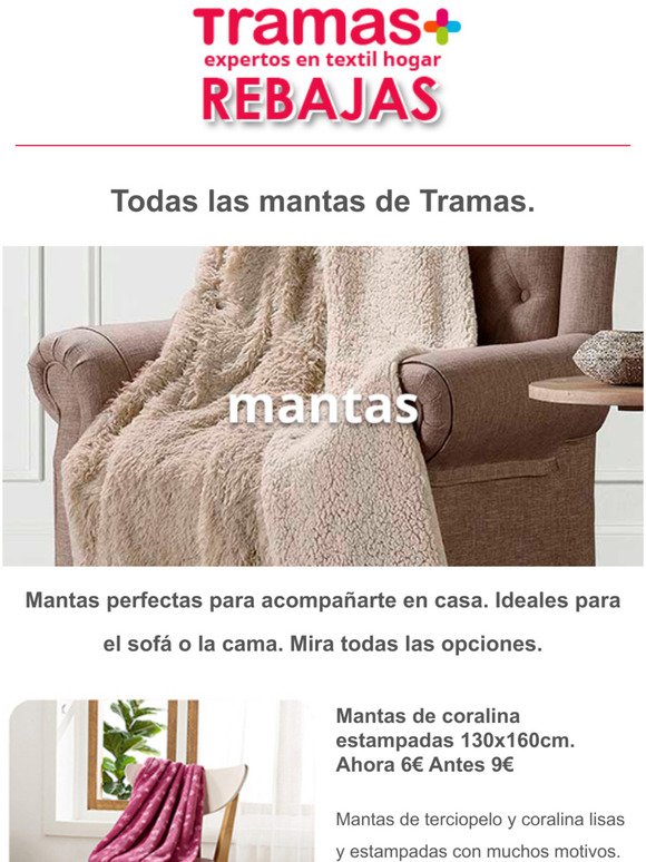 Mantas Sofa Tramas on Sale, SAVE 54%.
