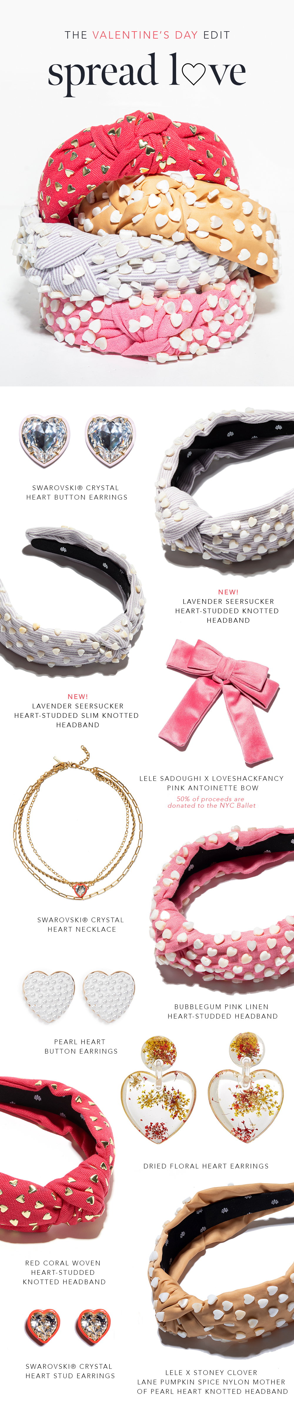 Lele Sadoughi: New Heart Headbands! | Milled display picture 2
