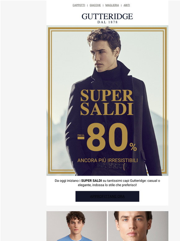 Gutteridge IT: Gutteridge SUPER SALDI | Capi a prezzi ancora più  irresistibili❗ | Milled
