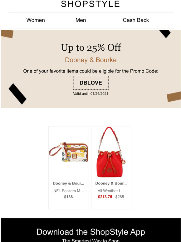 dooney & bourke promo code