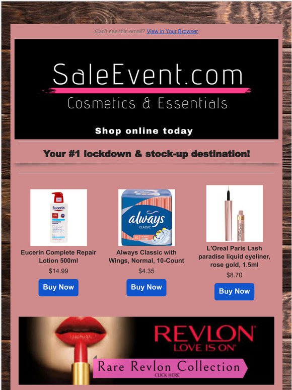 Online Inc. Revlon, L'Oreal warehouse sale🎈 Milled