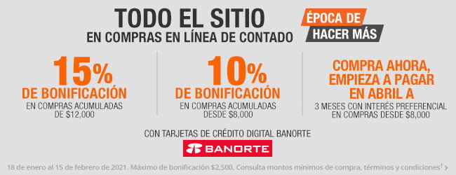 Promoción bancaria BANORTE