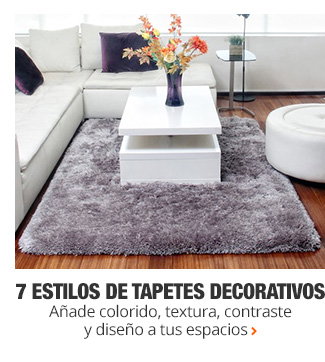 7 estilos de tapetes decorativos - Añade colorido, textura, contraste y diseño a tus espacios