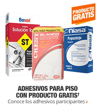 Adhesivos para piso con producto gratis - Conoce los adhesivos participantes