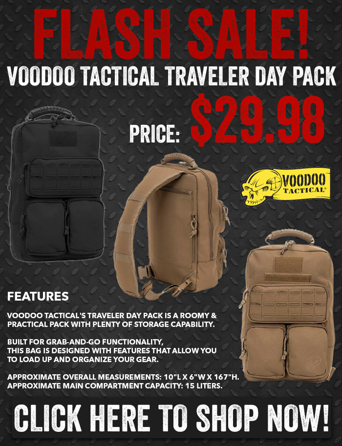 Voodoo Tactical Traveler Day Pack 2024 favors