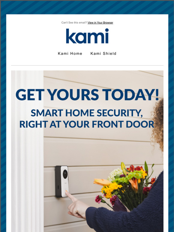 Kami Doorbell Camera w/ Edge-AI Powered Facial Recognition