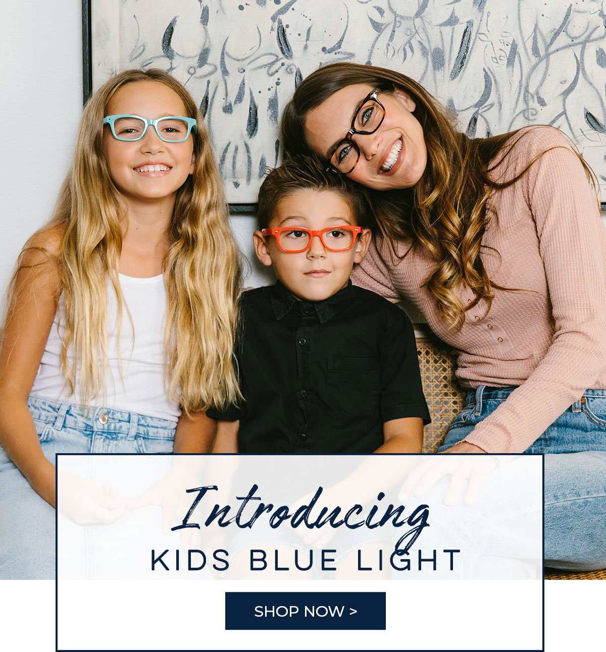 Peepers Simply Kids Blue Light Glasses Red